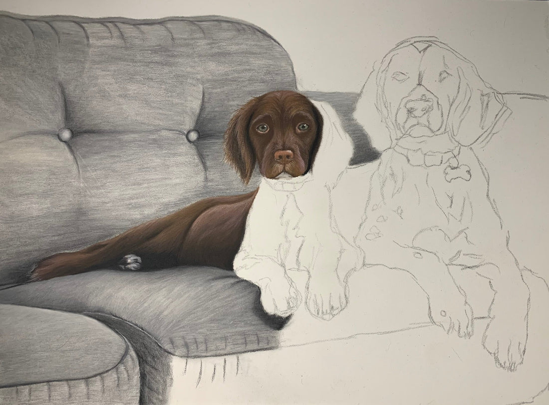 Behind the Scenes – How I Create a Pastel Portrait